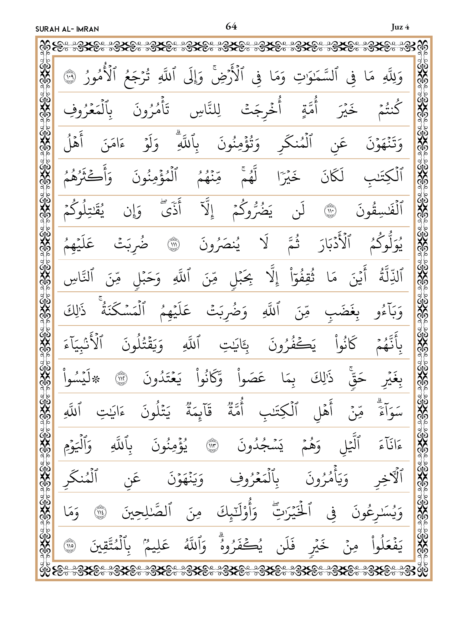 Quran Page 64